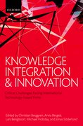 Cover for Knowledge Integration and Innovation