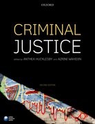 Cover for Criminal Justice - 9780199694969
