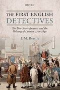 Cover for The First English Detectives
