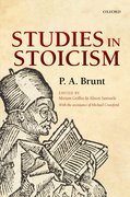 Cover for Studies in Stoicism