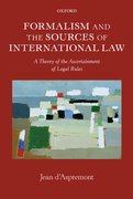 Cover for Formalism and the Sources of International Law