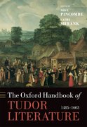 Cover for The Oxford Handbook of Tudor Literature