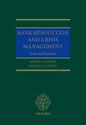 Cover for Bank Resolution and Crisis Management