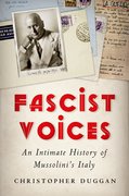 Cover for Fascist Voices