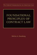 Cover for Foundational Principles of Contract Law