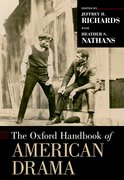 Cover for The Oxford Handbook of American Drama