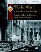 Cover for World War I - 9780199731527