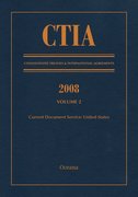 Cover for CTIA: Consolidated Treaties & International Agreements 2008 Vol 2