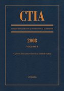 Cover for CTIA: Consolidated Treaties & International Agreements 2008 Vol 4