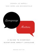 Cover for Language Matters