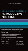 Cover for Oxford American Handbook of Reproductive Medicine