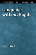 Cover for Language without Rights