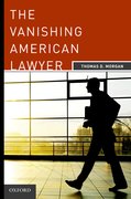 Cover for The Vanishing American Lawyer