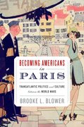 Cover for Becoming Americans in Paris