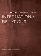 Cover for The Oxford Companion to International Relations