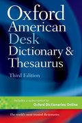 Cover for Oxford American Desk Dictionary & Thesaurus