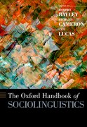 Cover for The Oxford Handbook of Sociolinguistics