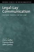 Cover for Legal-Lay Communication