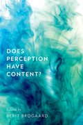 Cover for Does Perception Have Content?
