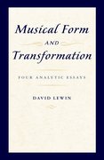 Cover for Musical Form and Transformation