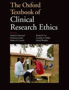 Cover for The Oxford Textbook of Clinical Research Ethics