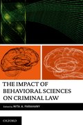 Cover for The Impact of Behavioral Sciences on Criminal Law