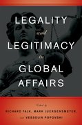 Cover for Legality and Legitimacy in Global Affairs