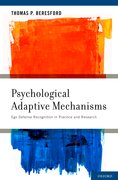 Cover for Psychological Adaptive Mechanisms