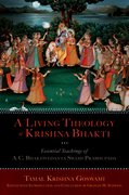 Cover for A Living Theology of Krishna Bhakti