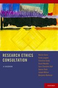 Cover for Research Ethics Consultation