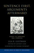 Cover for Sentence First, Arguments Afterward
