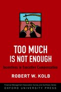 Cover for Too Much Is Not Enough
