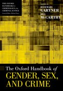 Cover for The Oxford Handbook of Gender, Sex, and Crime