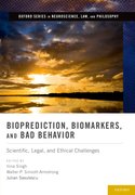 Cover for Bioprediction, Biomarkers, and Bad Behavior