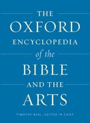 Cover for The Oxford Encyclopedia of the Bible and the Arts