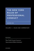 Cover for The New York Rules of Professional Conduct Fall 2012