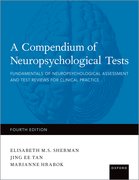 Cover for A Compendium of Neuropsychological Tests