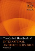 Cover for The Oxford Handbook of International Antitrust Economics, Volume 1