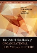 Cover for The Oxford Handbook of Organizational Climate and Culture