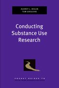 Cover for Conducting Substance Use Research