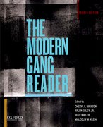Cover for The Modern Gang Reader