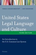 Cover for United States Legal Language and Culture