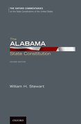 Cover for The Alabama State Constitution