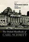 Cover for The Oxford Handbook of Carl Schmitt
