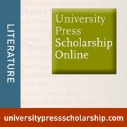 Cover for University Press Scholarship Online - Literature