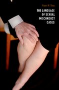 Cover for The Language of Sexual Misconduct Cases