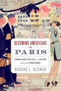 Cover for Becoming Americans in Paris