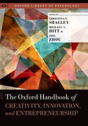 Cover for The Oxford Handbook of Creativity, Innovation, and Entrepreneurship