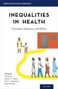 Cover for Inequalities in Health