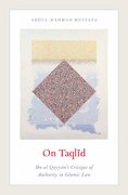 Cover for On Taqlid